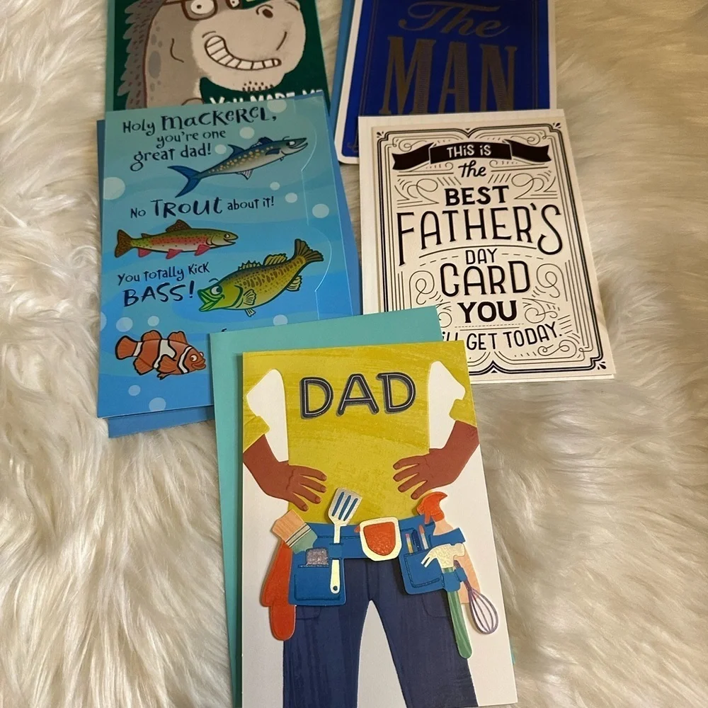 🩵5/$8 Father's Day Greeting Cards Set
